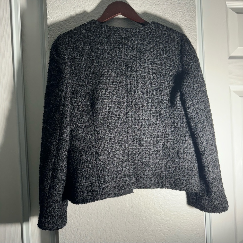 J. Crew • Blazer Jacket • Wool Blend • Size 8 • Tweed - Picture 11 of 11